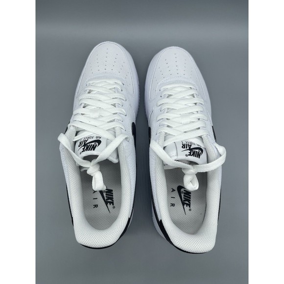 Nike 2020 Air Force 1 \'07 \'White Black\' Size 10M 11.5W Brand New wBox CT2302-100 main image 6